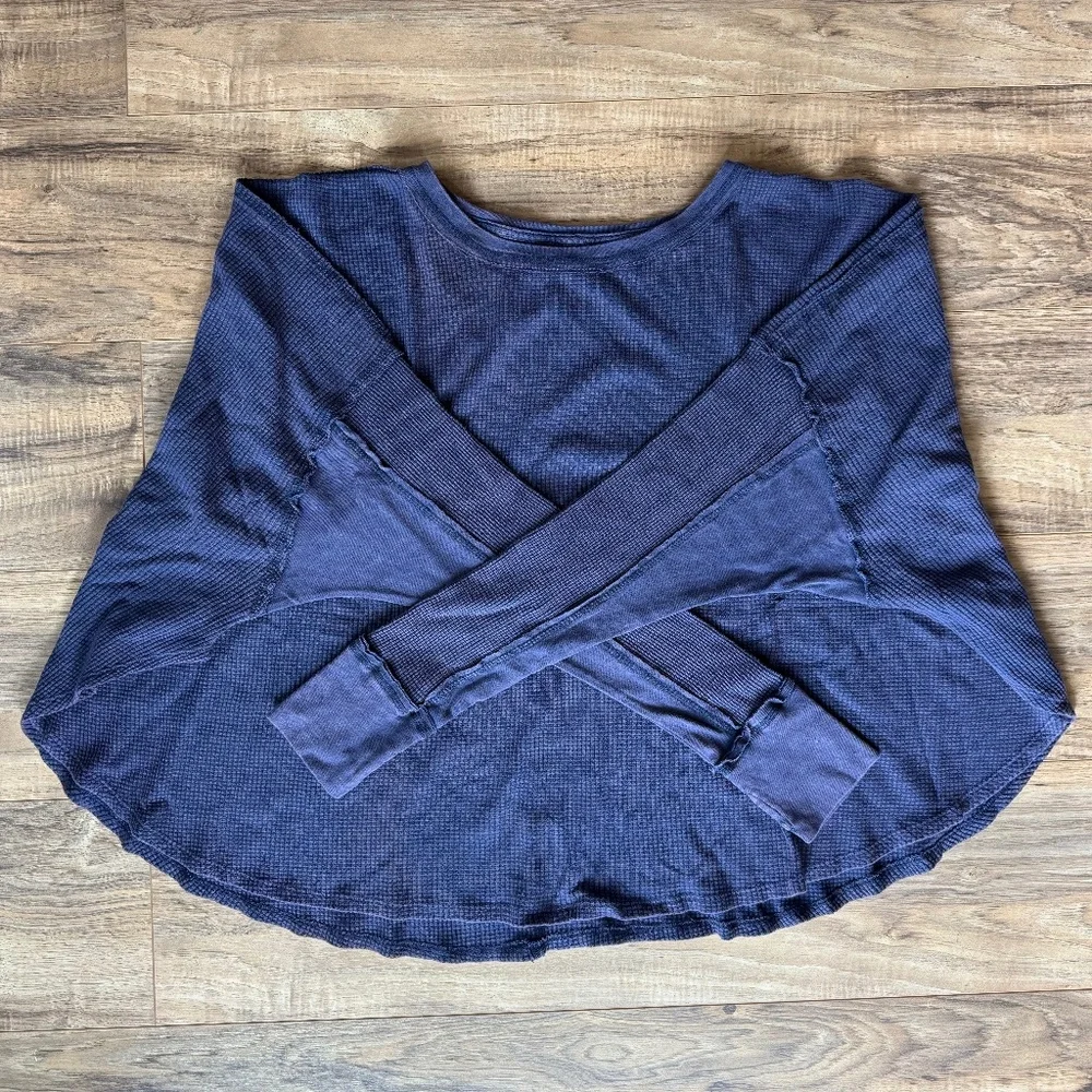 NWOT - IR Free People We the Free Microphone Drop Swing Thermal L - Picture 1 of 12
